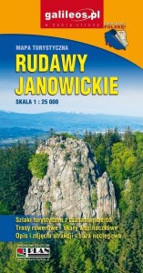 MAPA - RUDAWY JANOWICKIE 1:25 000, PRACA ZBIOROWA