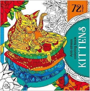 KOLOROWANKA ANTYSTRESOWA 200X200 KITTENS TW