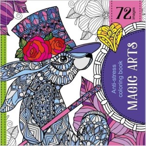 KOLOROWANKA ANTYSTRESOWA 200X200 MAGIC ARTS TW