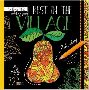 KOLOROWANKA ANTYSTRESOWA 200X200 TW REST VILLAGE