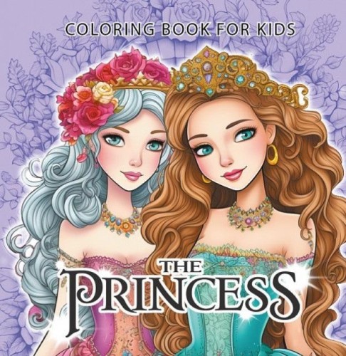 Kolorowanka 160x160 The Princess Księżniczki nieb.