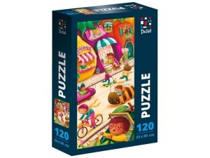 PUZZLE 120 DE.TAIL. MIASTO OWOCÓW, ROTER KAFER