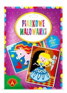 PIASKOWE MALOWANKI - KSIĘŻNICZKA I JEDNOROŻEC ALEX