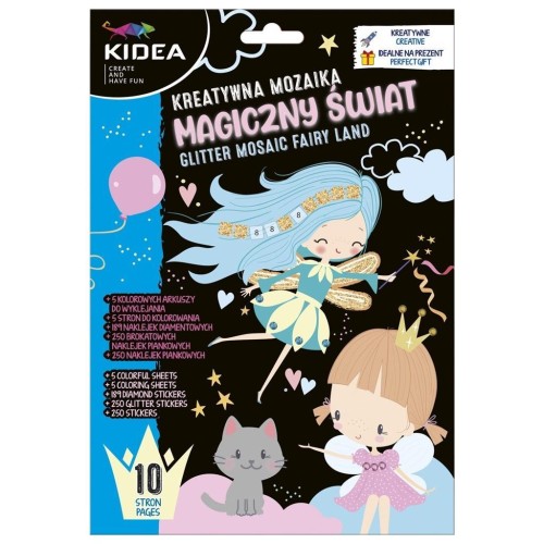 Kreatywna mozaika Magiczny Świat KIDEA, DERFORM