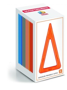 MAGFORMERS SINGLE SET WYSOKIE TRÓJKĄTY 12EL