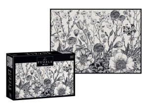 PUZZLE 1000 FLOWERS 1, INTERDRUK