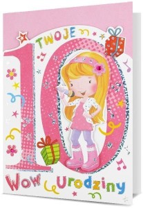 KARNET B6 URODZINY 10