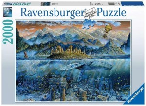 PUZZLE 2000 WIELORYB MĄDROŚCI, RAVENSBURGER
