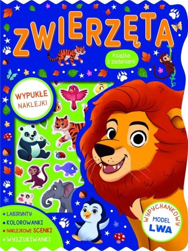 Zwierzęta. Książka z zadaniami, praca zbiorowa