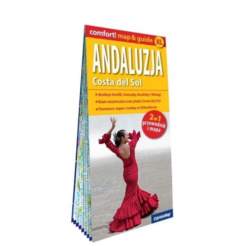 Comfort! map&amp;guide XL Andaluzja. Costa del Sol