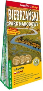 COMFORT! MAP - BIEBRZAŃSKI PARK NARODOWY 1:85 000