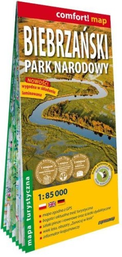 Comfort! map - Biebrzański Park Narodowy 1:85 000