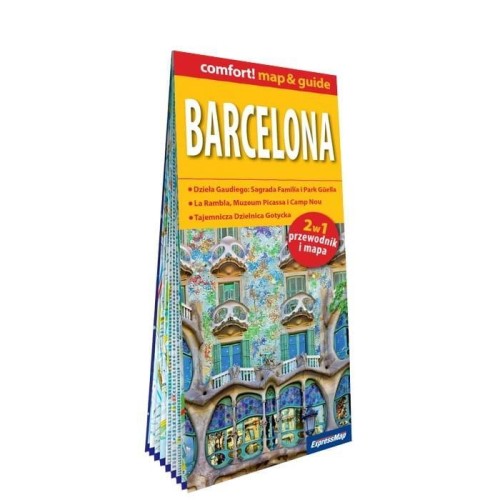 Comfort! map&amp;guide Barcelona 2w1 w.2024