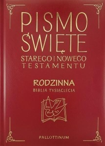 BIBLIA TYSIĄCLECIA RODZINNA EKOOPRAWA, ZŁOCONA