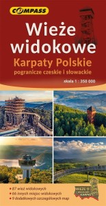 MAPA - WIEŻE WIDOKOWE KARPATY POLSKIE