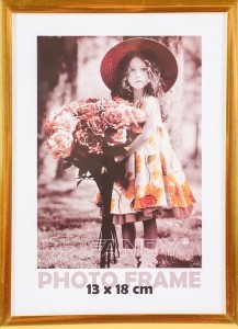 RAMKA SIMPLE 13X18CM ZŁOTA, FANDY