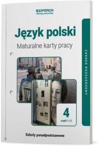 J. POLSKI LO 4 MATURALNE KARTY PRACY ZR LINIA I