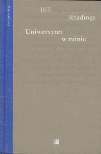 Uniwersytet w ruinie, Bill Readings