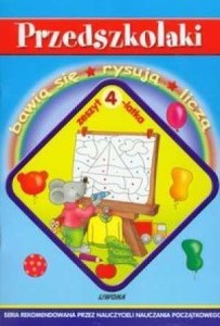 PRZEDSZKOLAKI - ZESZYT 4-LATKA  LIWONA