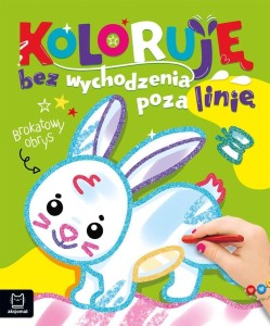 KOLORUJĘ BEZ WYCHODZENIA POZA LINIĘ. BROKATOWY...