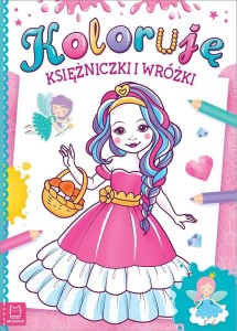 KOLORUJĘ KSIĘŻNICZKI I WRÓŻKI, SYLWIA KAJDANA