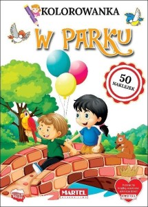 KOLOROWANKA W PARKU, PRACA ZBIOROWA