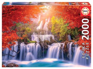 PUZZLE 2000 WODOSPAD W TAJLANDII G3, EDUCA