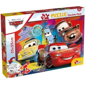 PUZZLE DWUSTRONNE 24 CARS, LISCIANI