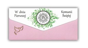 KARTKA-KOPERTA KOMUNIA
