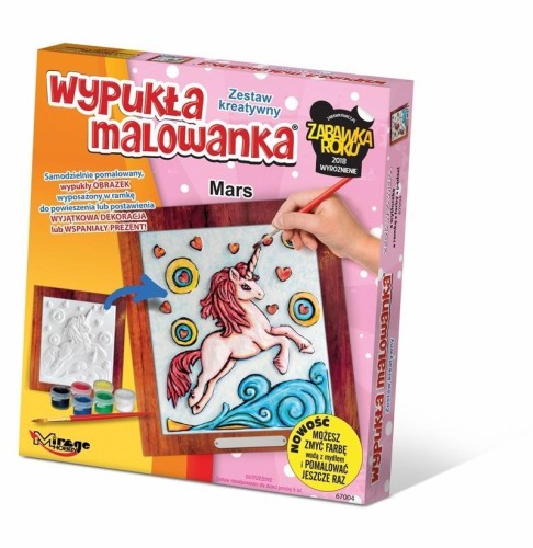 Wypukła malowanka - Jednorożec Mars, Mirage Hobby