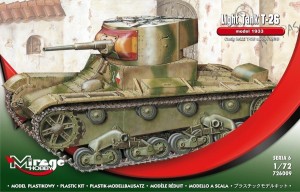CZOŁG LEKKI T-26 MODEL 1933