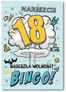 KARTKA OKOLICZNOŚCIOWA 18