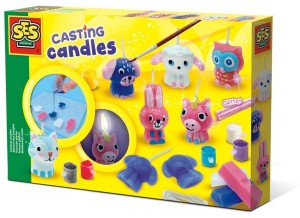 KREATYWNA ZABAWA - WOSKOWE ŚWIECZKI Z BROKATEM