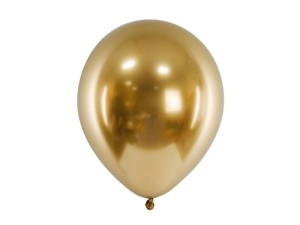 BALONY GLOSSY ZŁOTY 30CM 50SZT