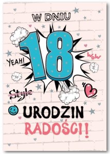 KARTKA OKOLICZNOŚCIOWA 18