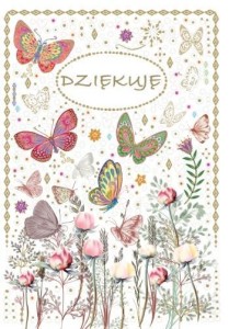 KARTKA OKOLICZNOŚCIOWA DZIĘKUJĘ