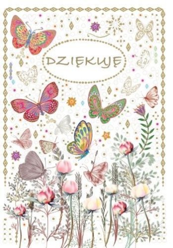 Kartka okolicznościowa Dziękuję