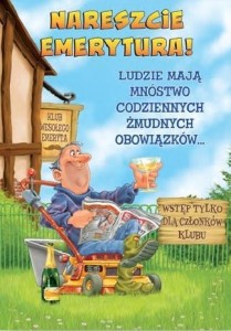 KARTKA OKOLICZNOŚCIOWA EMERYTURA