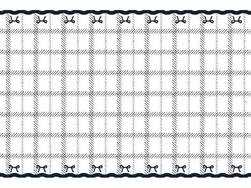 Obrus z kokardkami 180x120cm