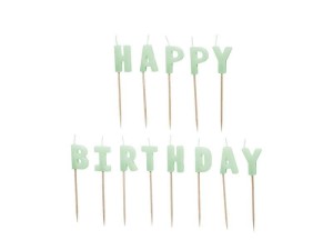 ŚWIECZKI HAPPY BIRTHDAY 2,5CM 13SZT