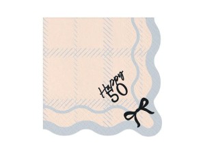 SERWETKI HAPPY 50 33X33CM 12SZT