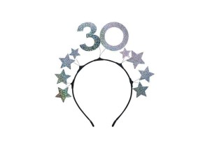 OPASKA Z GWIAZDKAMI 30 SREBRNA