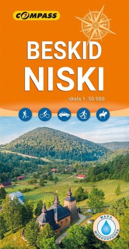 Mapa - Beskid Niski 1:50 000, praca zbiorowa