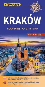 PLAN MIASTA - KRAKÓW 1:20 000 W.2024