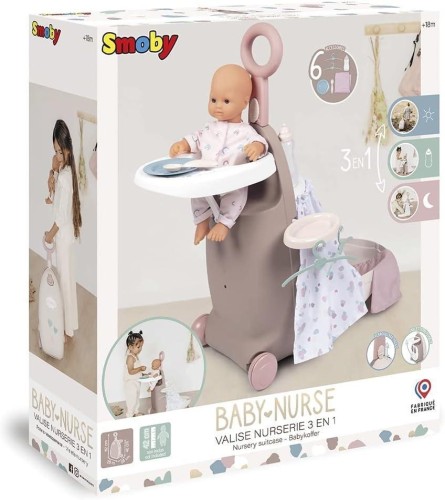 Baby Nurse Wielofunkcyjna walizka, Smoby