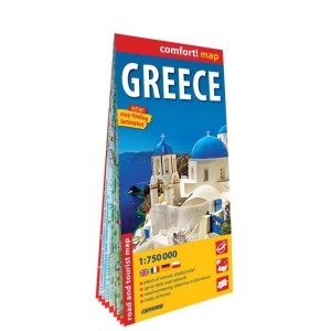 MAPA - GRECJA 1:750 000, PRACA ZBIOROWA