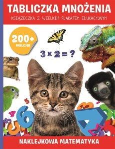 200 NAKLEJEK. TABLICZKA MNOŻENIA, PRACA ZBIOROWA