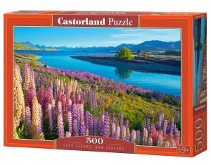 PUZZLE 500 LAKE TEKAPO, NEW ZEALAND CASTOR
