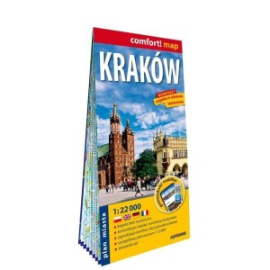 COMFORT!MAP KRAKÓW PLAN MIASTA 1:22 000