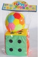 PIŁKA Z KOSTKĄ, PEGAZ TOYS